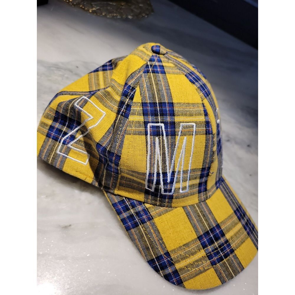 ZARA Snapback Men Cap Blue/White/Gold‎ ZM18